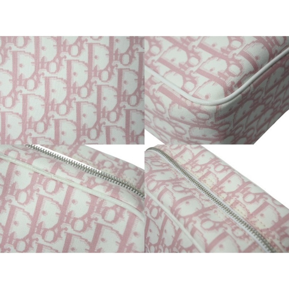 Dior rhinestones Trotter Christian shoulder bag pink - Picture 8 of 10